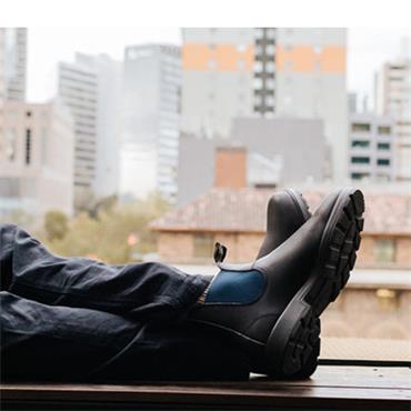 BLUNDSTONE UNISEX CHELSEA ANKLE BOOT - BLACK